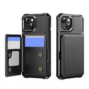 iPhone 14 Plus Leather Case Horizontal Flip Card Slot Wallet Cover