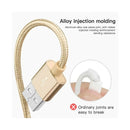 Fast Charging Cable Nylon 2m 2A Compatible with Apple iPhone