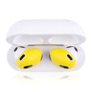 Compatible with AirPods Ear Tips 3 Sets Silicone Anti-Slip Ultra Thin Blue Red Yellow