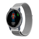 Stainless Steel Milanese Magnetic Watch Band Compatible with Garmin Venu 2 Venu 2S Venu SQ Vintage Gold