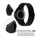 Stainless Steel Milanese Magnetic Watch Band Compatible with Garmin Venu 2 Venu 2S Venu SQ Vintage Gold