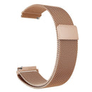 Stainless Steel Milanese Magnetic Watch Band Compatible with Garmin Venu 2 Venu 2S Venu SQ Magnet Clasp Vintage Gold
