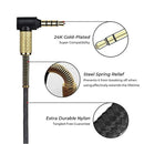 Durable 2.5mm to 3.5mm Headphone Cable with Volume Control \u0026 Microphone Compatible with Sennheiser Momentum Over Ear 1 2 3
