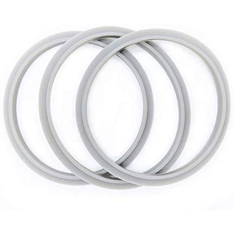 Silicone O-Ring Seals 10-Pack Compatible with Nutribullet 600 Pro 900 Series Gray 85g