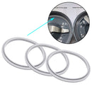 Silicone O-Ring Seals 10-Pack Compatible with Nutribullet 600 Pro 900 Series Gray 85g