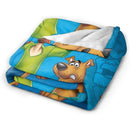 Scooby-Doo Soft Fleece Blankets 50x40in 125x100cm Warm for All Seasons Compatible