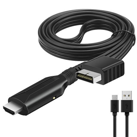 PS1 PS2 to HDMI Adapter Converter 1080P Output Compatible with Sony Playstation 1 and 2 480i 480p 576i