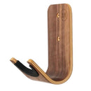 Guitar Wall Hanger Bent Wood Guitar Holder Wall Mount Compatible with Acoustic Guitars