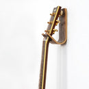 Guitar Wall Hanger Bent Wood Guitar Holder Wall Mount Compatible with Acoustic Guitars