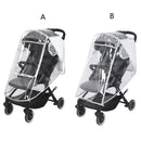 Universal Rain Cover for Strollers Compatible with Most Brands, Weatherproof Snow and Rain Protection