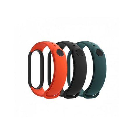 Xiaomi Mi Smart Band 5 Sports Package with Black Orange Green Wristbands
