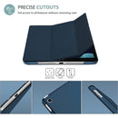 iPad 9th Generation Case, Hard Shell Blue, Compatible with iPad 10.2