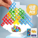 Tetra Tower Balance Stacking Block Game 48 pcs, 100% New