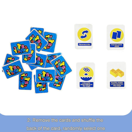 Tetra Tower Balance Stacking Block Game 48 pcs, 100% New