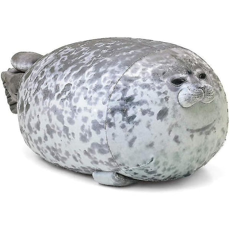 Cute Seal Stuffed Animal Plush Pillow Toy Chubby Blob 60cm Cotton Seal Pillow
