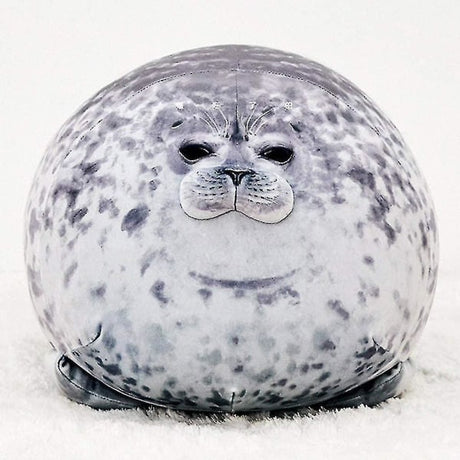 Cute Seal Stuffed Animal Plush Pillow Toy Chubby Blob 60cm Cotton Seal Pillow