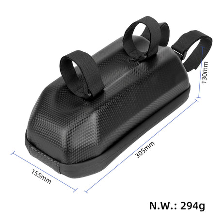 Waterproof EVA Front Hanging Bag for Electric Scooter and Folding Bike 4L Hard Shell Storage