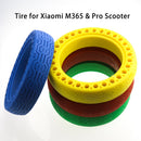 Compatible with Xiaomi M365 Scooter Green Explosion-Proof Solid Tire Multi-Color Options