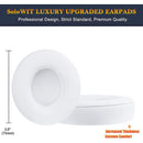 Compatible with Beats Solo 2 Solo 3 Replacement Ear Pads White CDQ