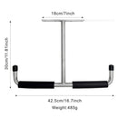 Heavy Duty Steel Storage Hook for Ceiling Rack Compatible with Hanging Bikes Tools Snowboard Fishing Rods White Storage System