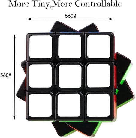 Speed Cube Professional 3x3 Smooth Puzzle with Competition Compatibility