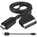 SCART to HDMI Converter Adapter 1080P All-in-One