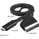 SCART to HDMI Converter Adapter 1080P All-in-One