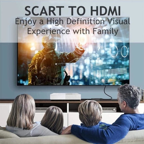 SCART to HDMI Converter Adapter 1080P All-in-One