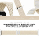 Braided Solo Loop Compatible with Apple Watch Ultra 49mm 45mm 44mm 42mm 41mm 40mm 38mm for Series 9 8 7 6 5 4 3 SE SummerU Bracelet