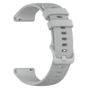 Garmin Venu 3, Forerunner 265 255 245, Vivoactive 4, Venu Sq 2 Plus Compatible Silicone Strap Bracelet, Gray, 22mm 20mm