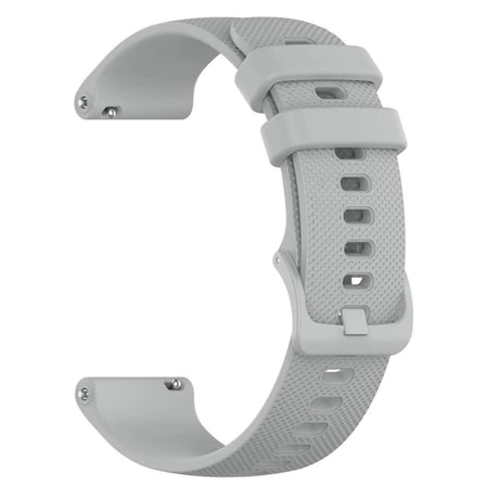 Garmin Venu 3, Forerunner 265 255 245, Vivoactive 4, Venu Sq 2 Plus Compatible Silicone Strap Bracelet, Gray, 22mm 20mm