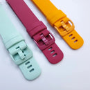 Garmin Venu 3, Forerunner 265 255 245, Vivoactive 4, Venu Sq 2 Plus Compatible Silicone Strap Bracelet, Gray, 22mm 20mm