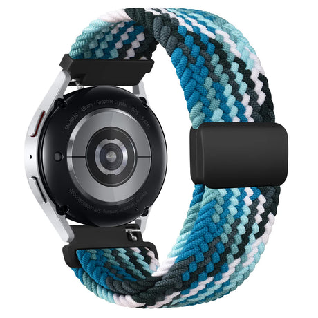 20mm Braided SoloLoop Compatible with Garmin Vivoactive 5 3 3 Music Band VivoMove 3 Trend Sport Venu SQ SQ2 2 Plus Strap Rainbow
