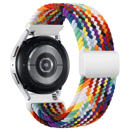 Braided Solo Loop for Garmin Vivoactive 5 3 Music Band Compatible with VivoMove 3 Trend Sport Venu SQ 2 Plus 20mm Denim Strap