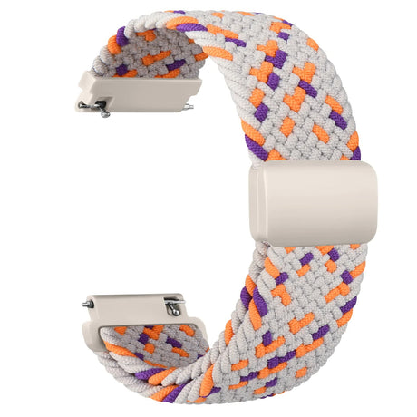 Braided Solo Loop for Garmin Vivoactive 5 3 Music Band Compatible with VivoMove 3 Trend Sport Venu SQ 2 Plus 20mm Denim Strap