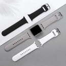 Apple Watch Bands Compatible with Series 8 7 6 5 4 3 Ultra SE 42mm 44mm 45mm, 3-Pack Black White Gray