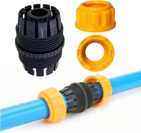 3 PCS Garden Hose Repair Kit Durable Hose Repair Connector Extender 3/4