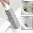 Pumice Toilet Brush for Toilet Bowl Cleaning Limescale Removal Gray 3.8x3.8x23.5cm