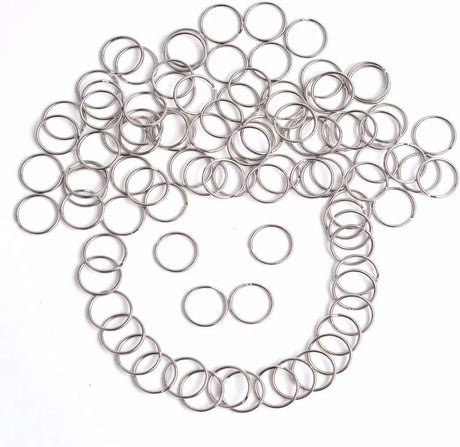 25mm round key rings