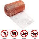 Knitted Copper Mesh Roll 6m Garden Protection Against Snails Mice Birds Nematodes