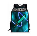 Minecraft Backpack for Kids School Student Bag