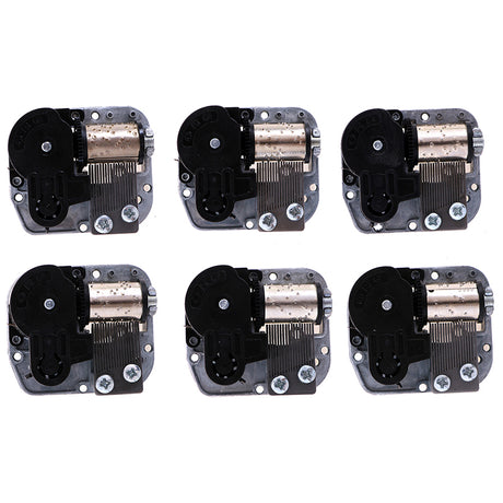 Sankyo Mechanical DIY Music Box Movement for Merry Christmas with Screws A3 Black Compatible