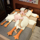 Giant White Goose Plush Pillow 130cm Stuffed Animal