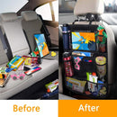 Universal Car Back Seat Tablet Holder 2-Pack Black