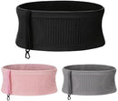 Compatible with Women's Running Waist Belt Hidden Wallet Waist Bag Breathable Black Small