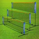 Professional Portable Foldable Badminton Net Standard 5.1m Indoor Outdoor White