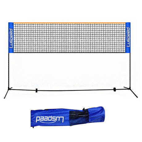 Professional Portable Foldable Badminton Net Standard 5.1m Indoor Outdoor White
