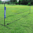 Professional Portable Foldable Badminton Net Standard 5.1m Indoor Outdoor White