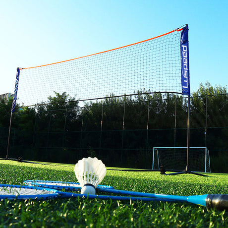 Professional Portable Foldable Badminton Net Standard 5.1m Indoor Outdoor White