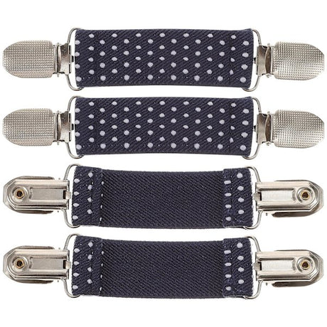 Kids Mitten Clips 4-Pack, Non-Slip Winter Glove Holders for Kids, Compatible with Jarx
